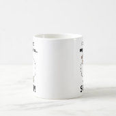 自分で暖かくしていられる羊 コーヒーマグカップ (中央)
