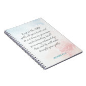 自分で書を書く聖書の文字 ノートブック (右側)