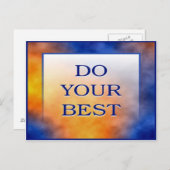 自分で最高のす ポストカード (正面/裏面)