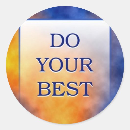 自分で最高のす ラウンドシール (正面)