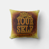 自分で枕を付けやる気を起こさせるる クッション (正面)