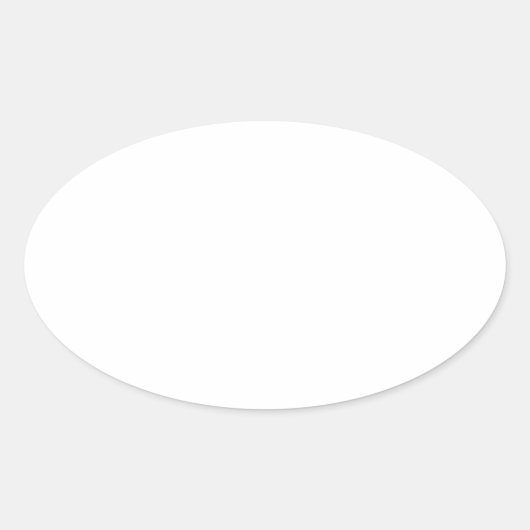 自分で楕円シールを作る 楕円形シール (正面)