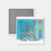 自分で楽しむ磁石だ！ マグネット (正面/裏面)