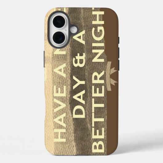 自分で素敵な一日を作る Case-Mate iPhoneケース (裏面)