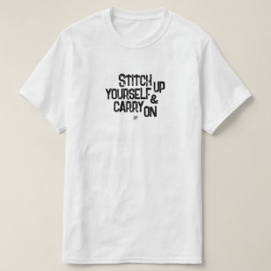 自分で縫い合運せよ!モトやる気を起こさせるット Tシャツ