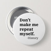 自分で繰り返すな 缶バッジ (正面&裏面)