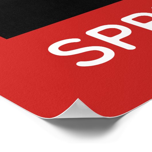 自分で羽を広げろアヒルの写真 ポスター (角)