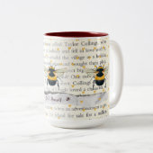 「自分で考えろ」 ツートーンマグカップ (正面右)