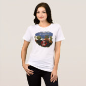 自分で育てよう 無遺伝子組み換え トライブレンドTシャツ (正面全面)