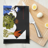 自分で育てる～農場の庭を今すぐ植える キッチンタオル (四つ折り)