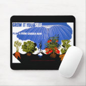 自分で育てる～農場の庭を今すぐ植える マウスパッド (マウス)