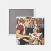 自分で育て、自分で育てる マグネット (正面/裏面)