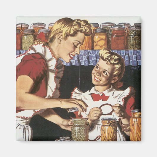 自分で育て、自分で育てる マグネット (正面)