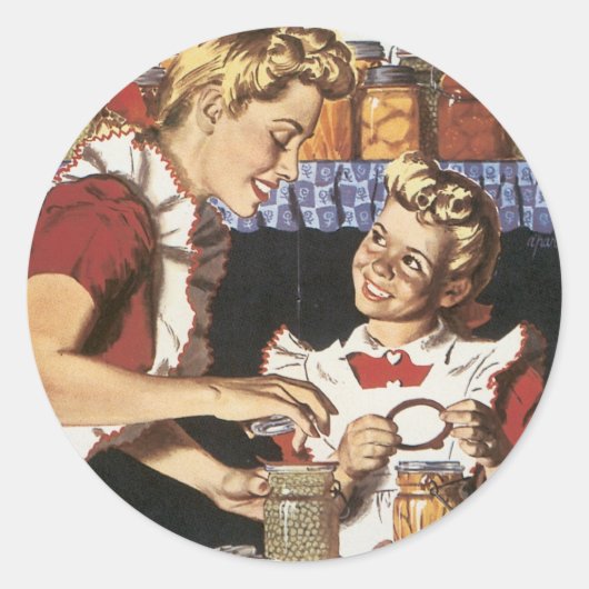 自分で育て、自分で育てる ラウンドシール (正面)