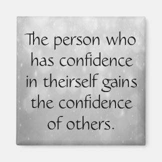 自分で自信を持つ マグネット