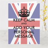 自分で自分で落ち着い保たグリーティングカードを作る カード (黄色い花)