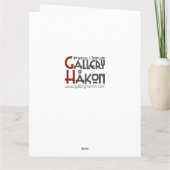 自分で自分で落ち着い保たグリーティングカードを作る カード (裏面)