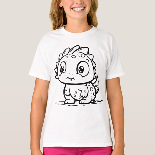 自分で色をつけろ！ Tシャツ (正面)