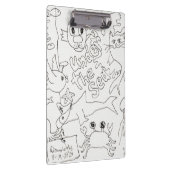 自分で色を付ける – "海の下" クリップボード (右)