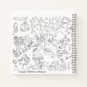 自分で色を付ける – "海の下" ノートブック (裏面)