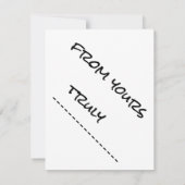 自分で色を塗るフラットカード (裏面)