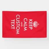 自分で落ち着いておもしろい〜運する 横断幕 (横)