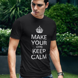 自分で落ち着保いたい – テンプレートシャツ Tシャツ