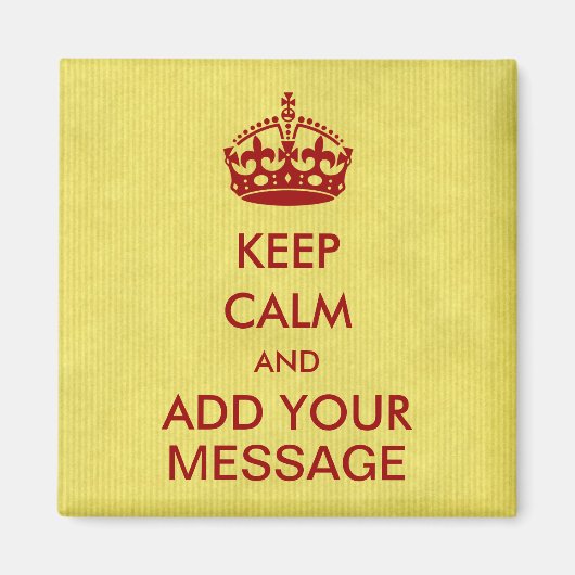 自分で落ち着保いた冷蔵庫用マグネット マグネット (正面)