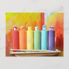 自分で虹を撮る ポストカード