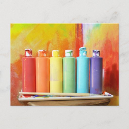 自分で虹を撮る ポストカード (正面)