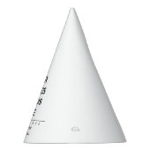 自分で行う – パーティー帽子 パーティーハット (右)