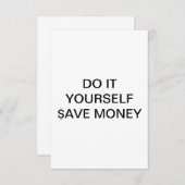 自分で行う～招待状/RSVP 3.5 x5 出欠カード (正面/裏面)