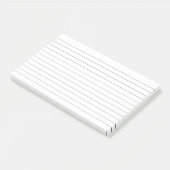 自分で計画する |機能シンプル線の付いた線 ポストイット (アングル)