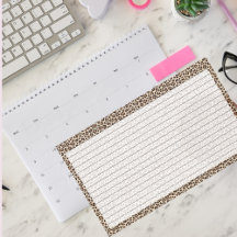 自分で計画する | 10スタイリッシュ"X6"Leopard Print Lined