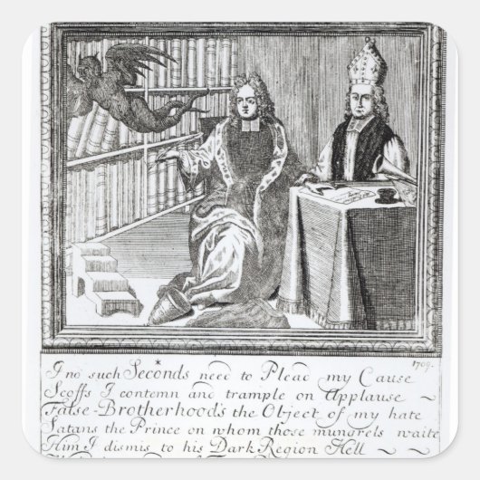 自分で訴える高い教会のチャンピオン スクエアシール (正面)