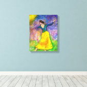 自分で踊る キャンバスプリント (インサイチュ (ウッドフロア))