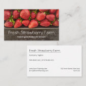 自分で選ぶイチゴの名刺 名刺 (正面/裏面)