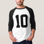 自分で野球を作カスタムる Tシャツ (正面)