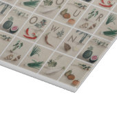 自分で野菜を育てるイラストレーション広場 カッティングボード (角)