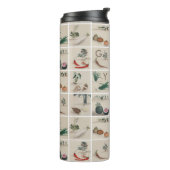 自分で野菜を育てるイラストレーション広場 タンブラー (回転左)