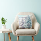 自分で雪のふわふわのクリスマスツリーを作成 クッション (椅子)