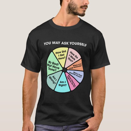 自分で頼80の音楽のレトロを楽しめポップ・アートのる Tシャツ (正面)