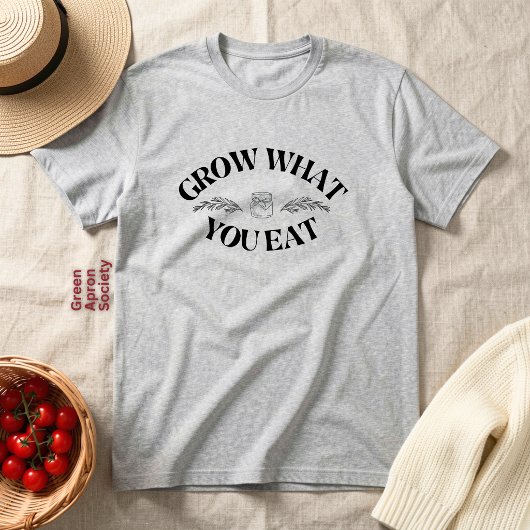自分で食べるものを育てよう トライブレンドＴシャツ