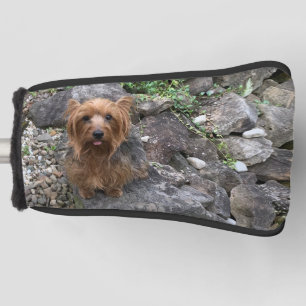 自分で飼う犬の写真のペットをカスタム作る ゴルフヘッドカバー