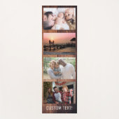 自分で4枚のフォトコラージュを作成  ヨガマット (正面)