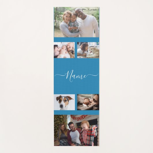 自分で6枚のフォトコラージュを作成し、「Yoga Mat」という名前を付けます。 ヨガマット (正面)