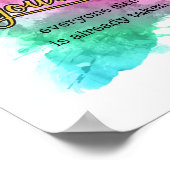 自分で – 他のすべてのユーザーはすでに撮影されている ポスター (角)