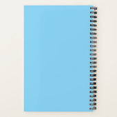 自分でsketchbookノートを作る ノートブック (裏面)
