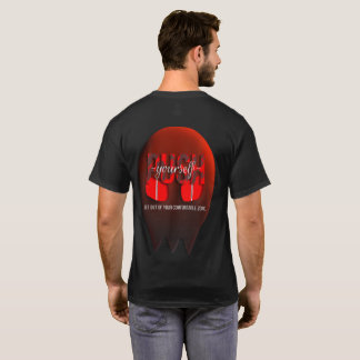 自分でTシャツを押す | やる気を起こさせるフィットネス Tシャツ