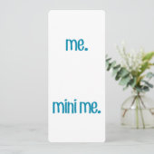 自分とミニ自分 招待状 (スタンド正面)